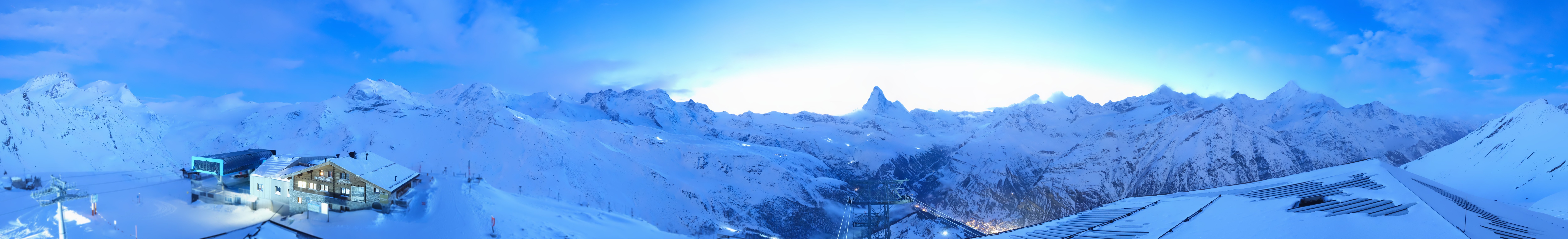 Archiv Foto Webcam Panoramablick vom Rothorn