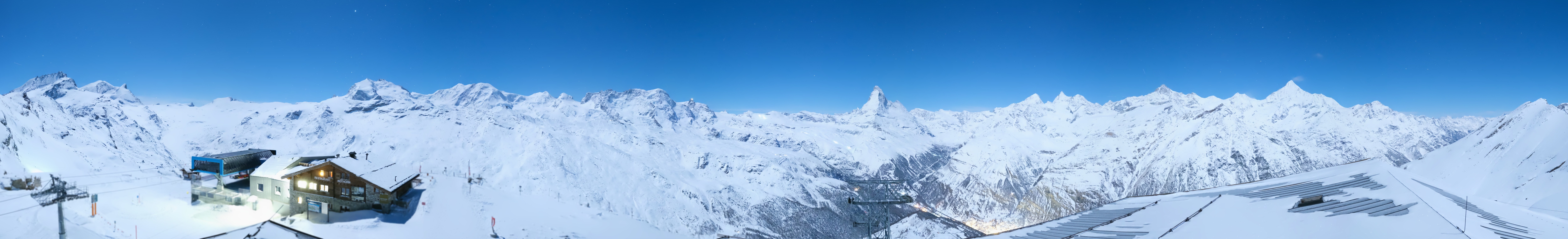 Archiv Foto Webcam Panoramablick vom Rothorn