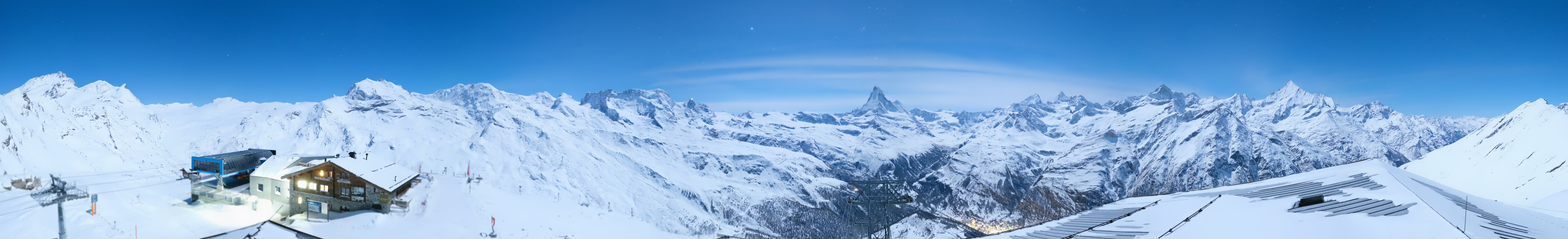 Archiv Foto Webcam Panoramablick vom Rothorn