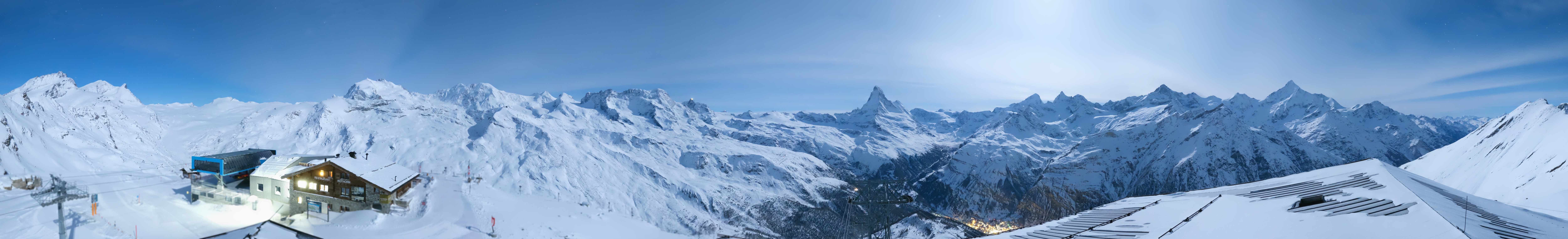 Archiv Foto Webcam Panoramablick vom Rothorn