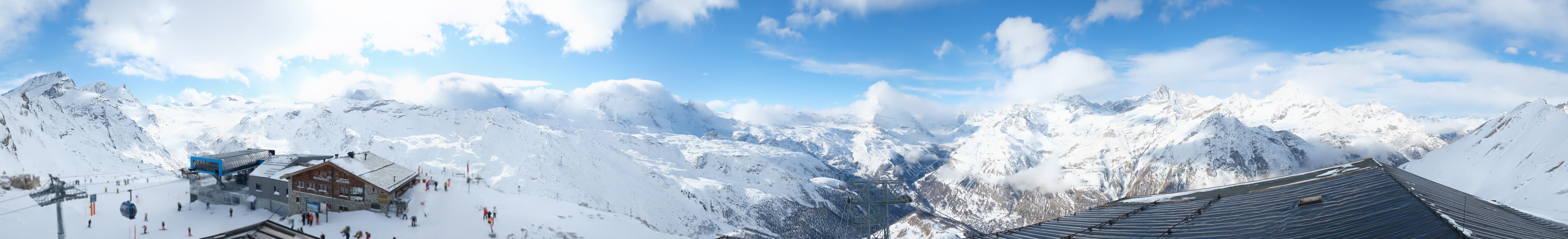 Archived image Webcam Panoramic view from Rothorn