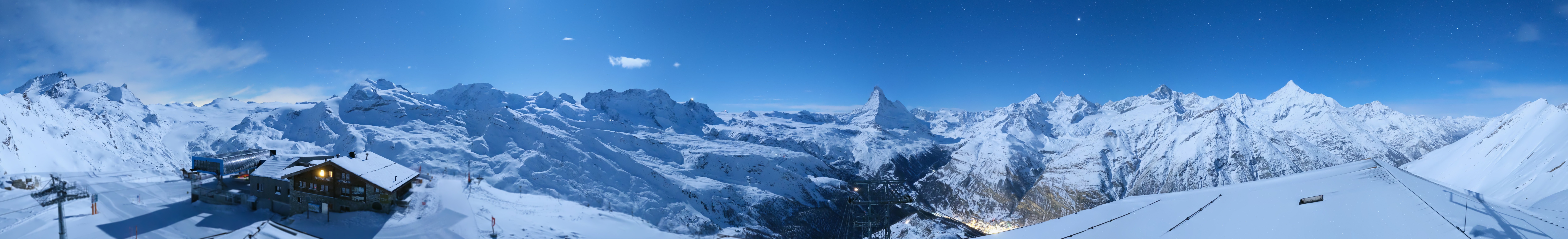 Archived image Webcam Panoramic view from Rothorn