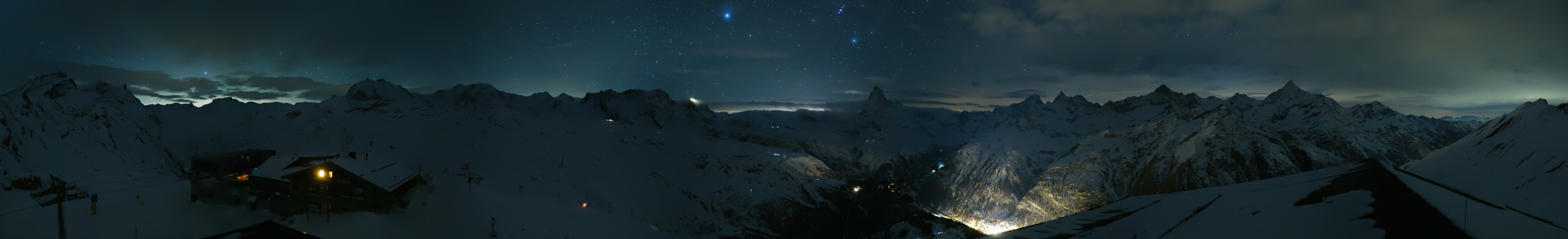 Archiv Foto Webcam Panoramablick vom Rothorn
