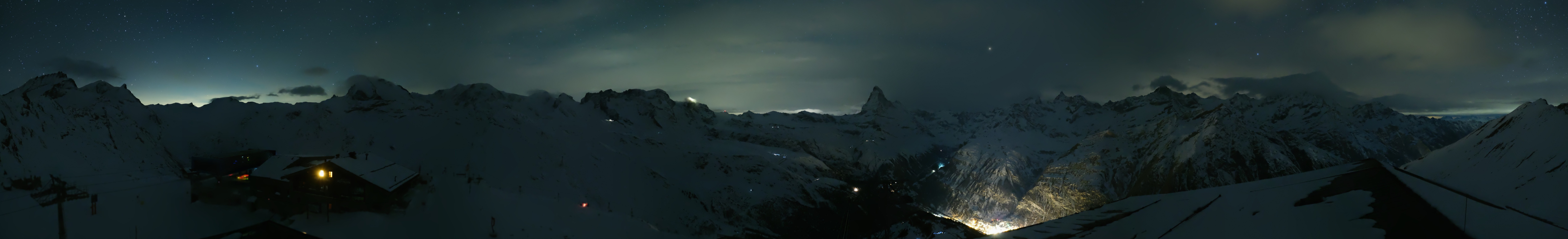 Archived image Webcam Panoramic view from Rothorn