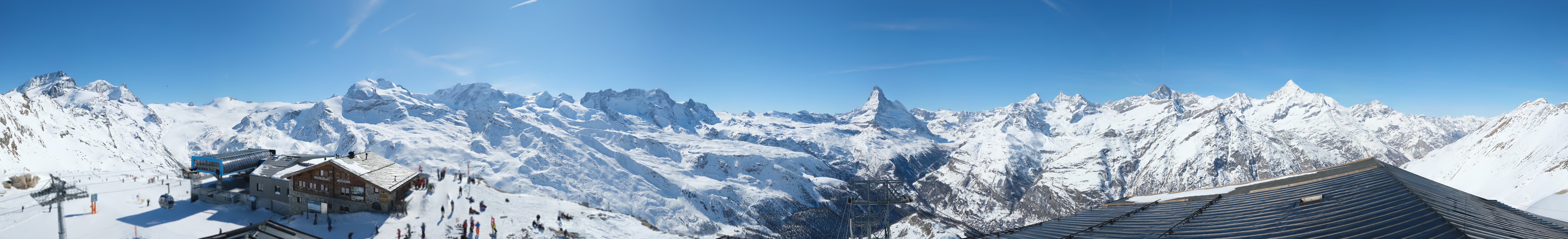 Archived image Webcam Panoramic view from Rothorn