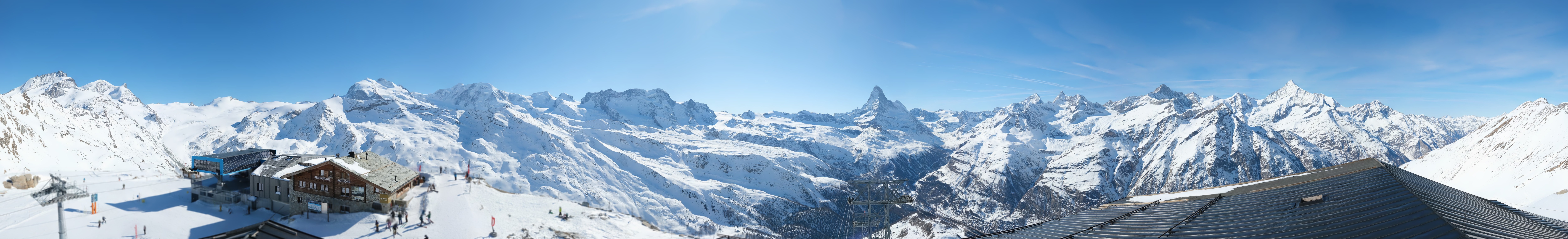 Archived image Webcam Panoramic view from Rothorn