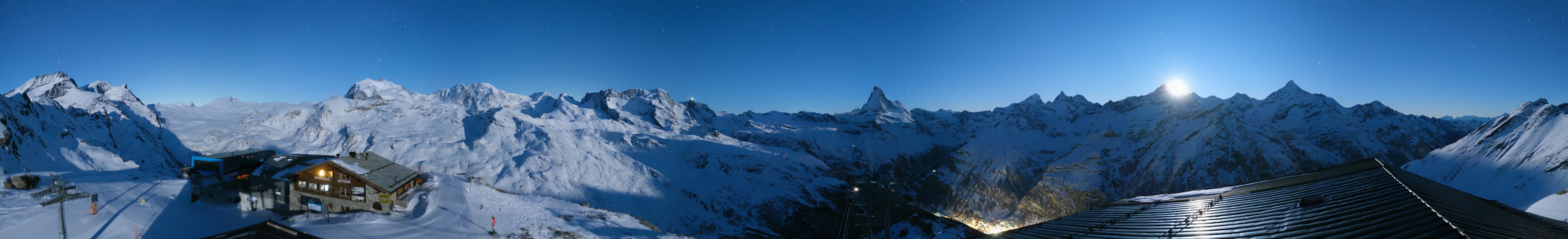 Archived image Webcam Panoramic view from Rothorn