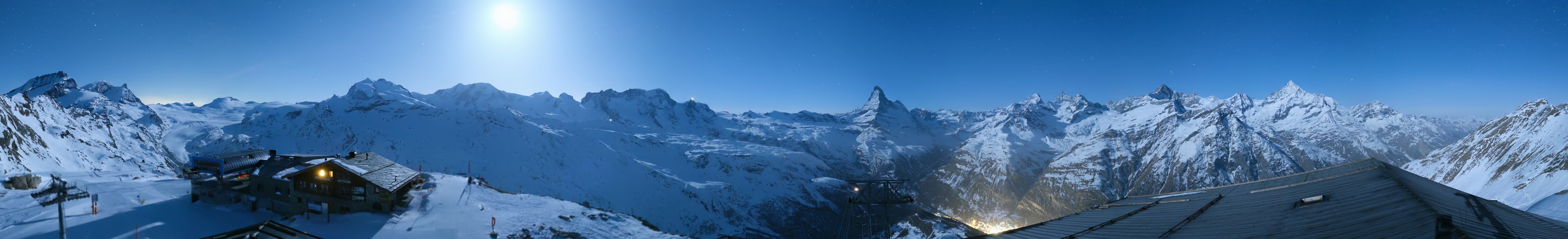 Archiv Foto Webcam Panoramablick vom Rothorn
