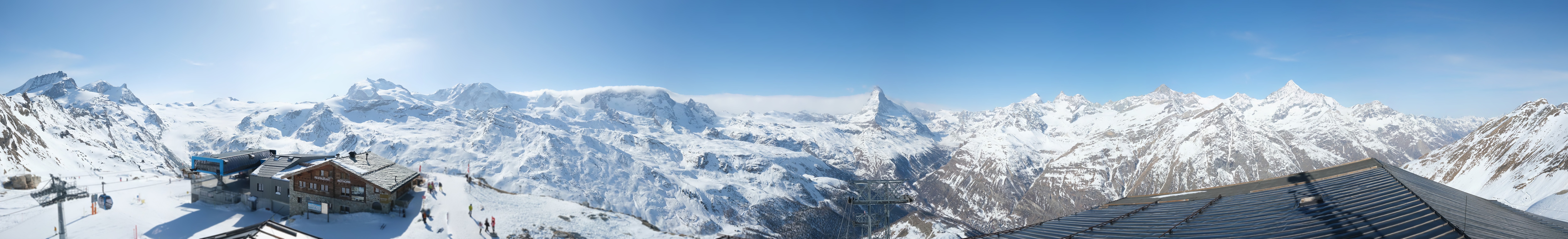 Archiv Foto Webcam Panoramablick vom Rothorn