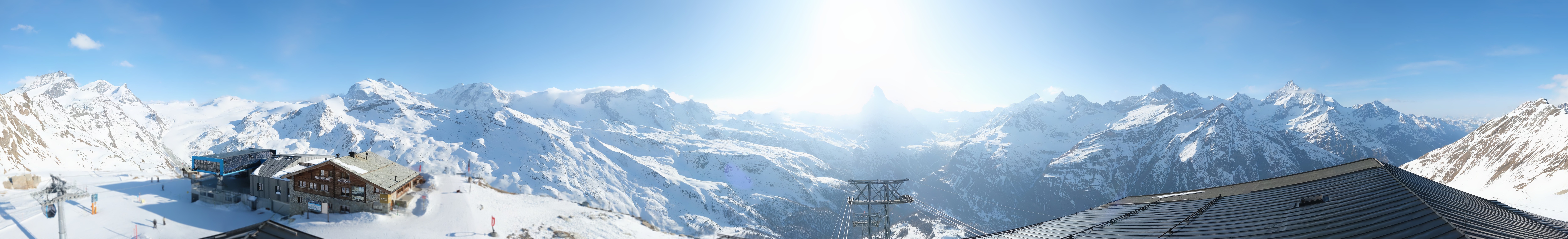 Archiv Foto Webcam Panoramablick vom Rothorn