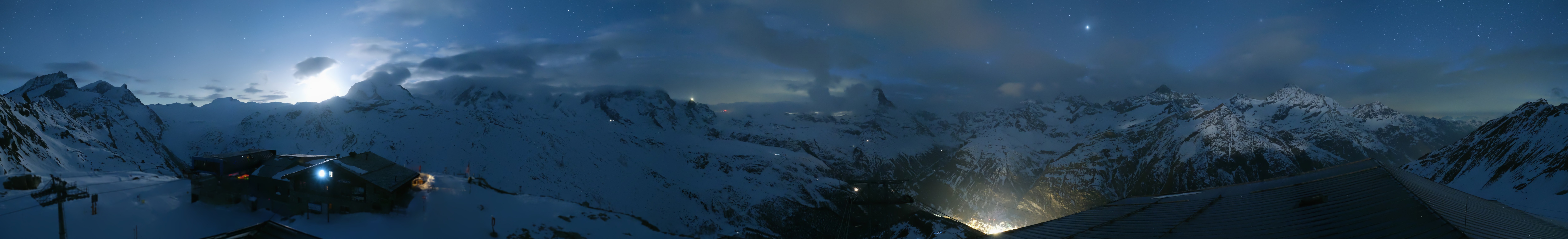 Archiv Foto Webcam Panoramablick vom Rothorn