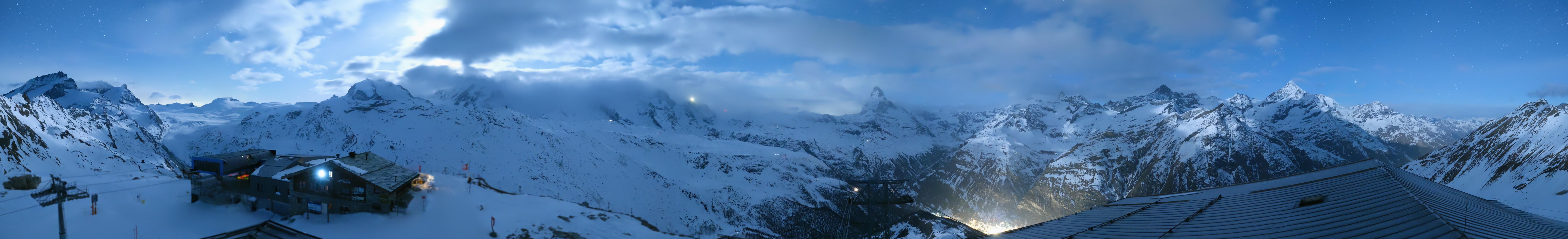 Archiv Foto Webcam Panoramablick vom Rothorn