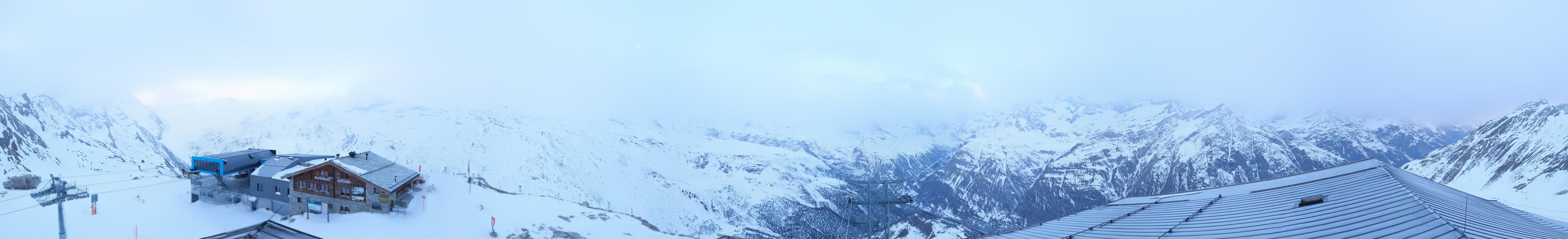 Archiv Foto Webcam Panoramablick vom Rothorn