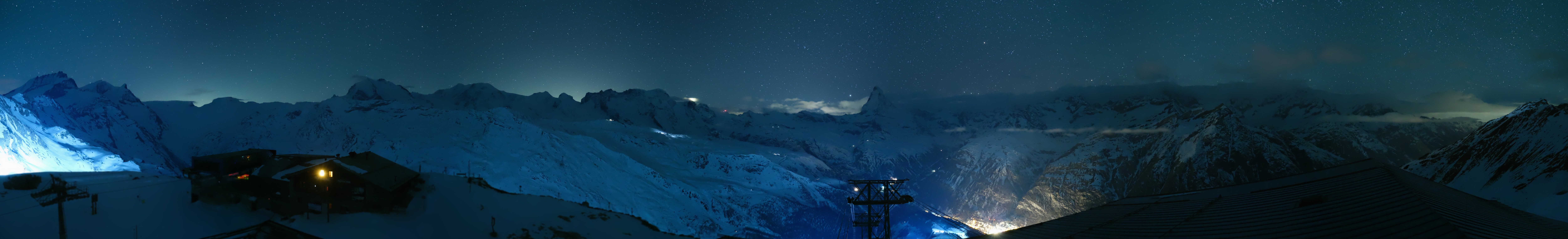 Archiv Foto Webcam Panoramablick vom Rothorn