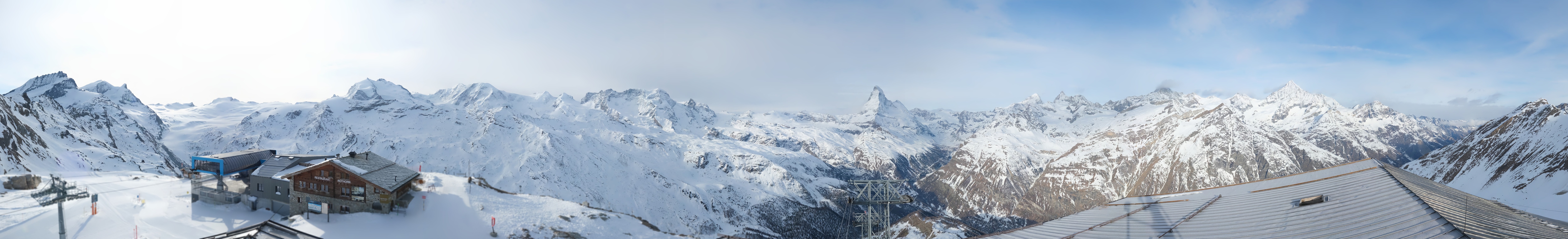 Archiv Foto Webcam Panoramablick vom Rothorn