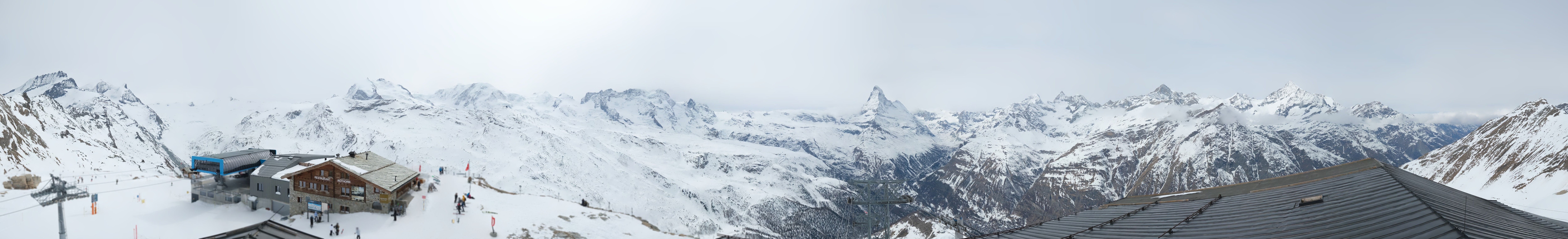 Archiv Foto Webcam Panoramablick vom Rothorn