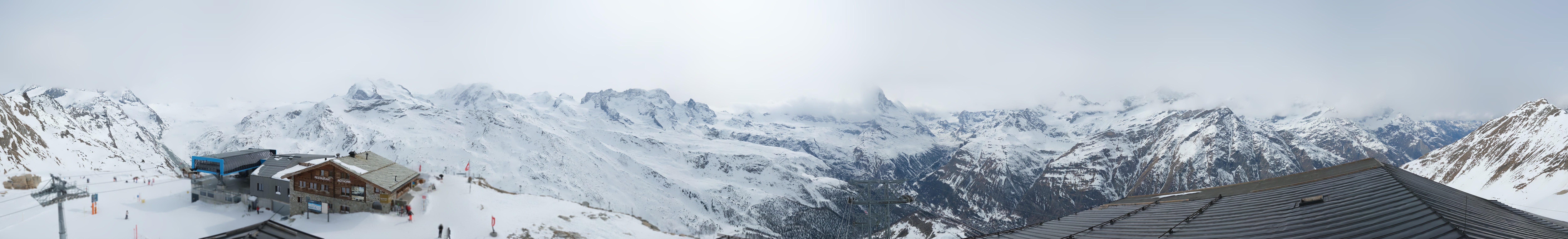 Archiv Foto Webcam Panoramablick vom Rothorn