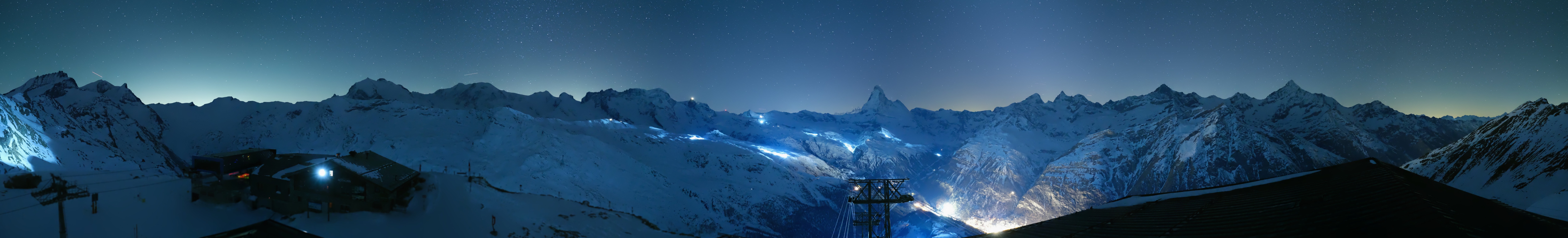 Archiv Foto Webcam Panoramablick vom Rothorn