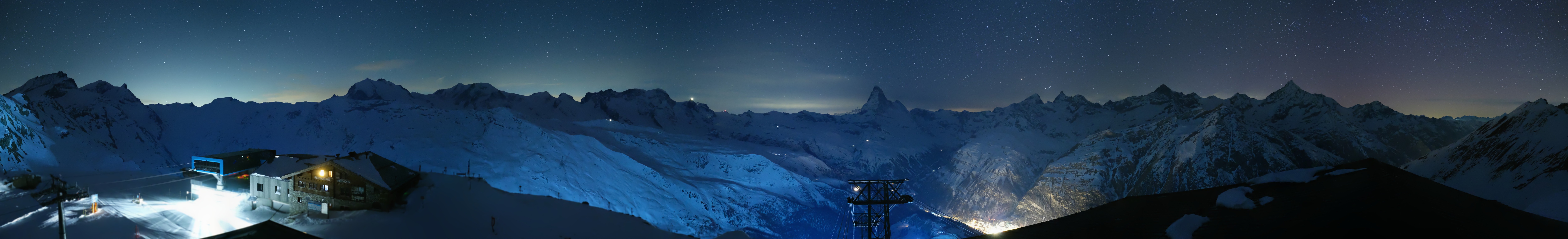 Archiv Foto Webcam Panoramablick vom Rothorn