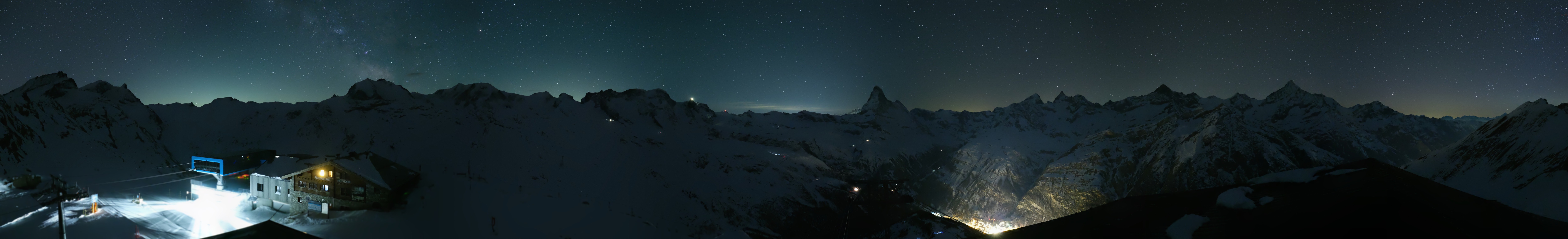Archiv Foto Webcam Panoramablick vom Rothorn