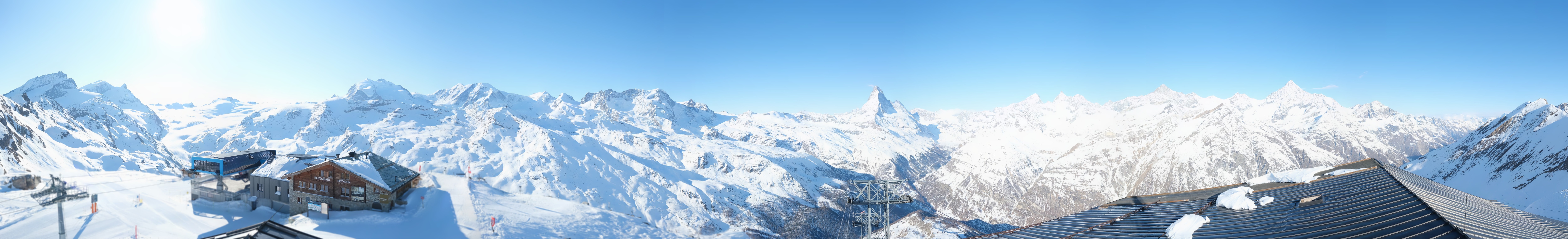 Archiv Foto Webcam Panoramablick vom Rothorn