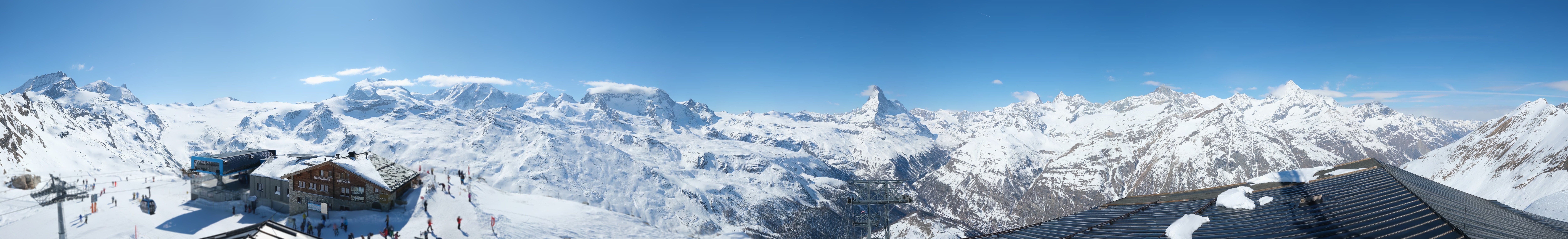 Archiv Foto Webcam Panoramablick vom Rothorn