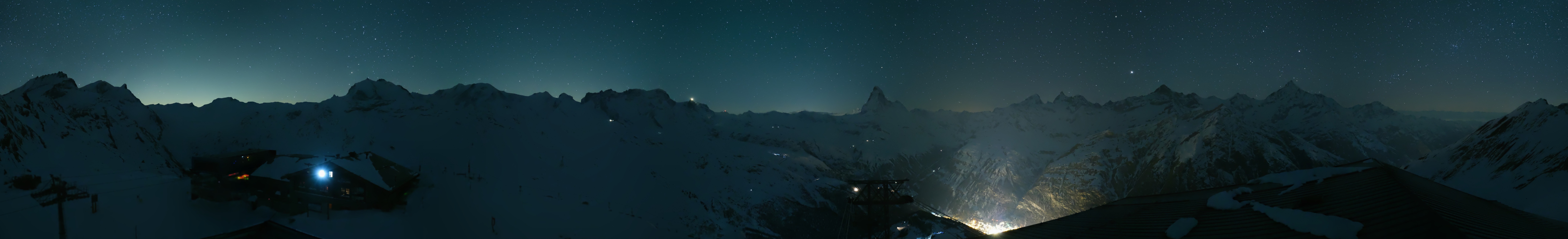 Archiv Foto Webcam Panoramablick vom Rothorn