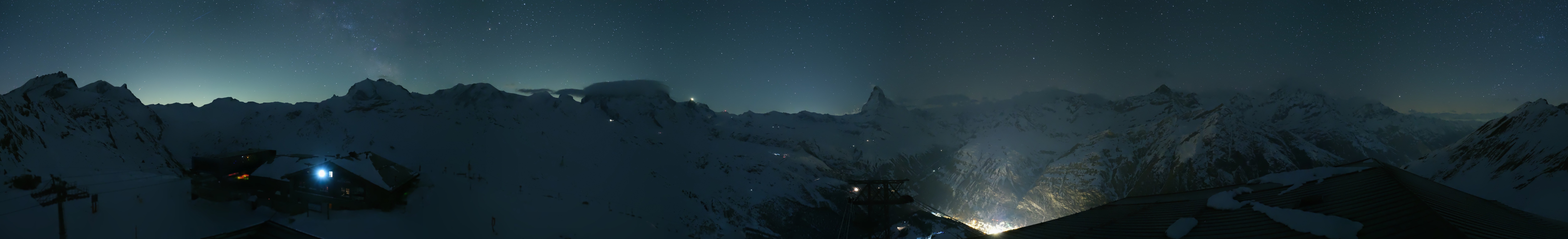 Archiv Foto Webcam Panoramablick vom Rothorn