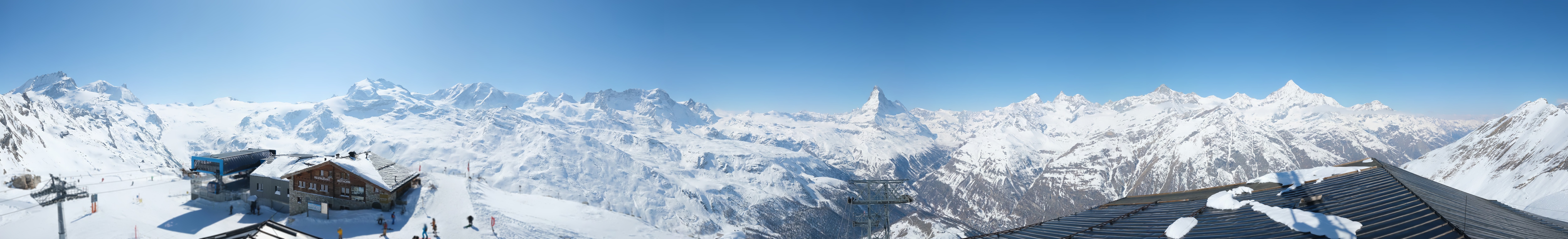 Archiv Foto Webcam Panoramablick vom Rothorn