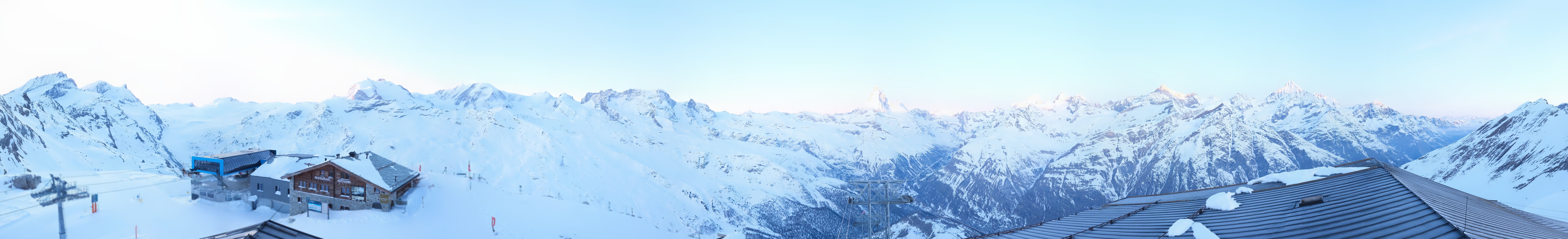 Archived image Webcam Panoramic view from Rothorn