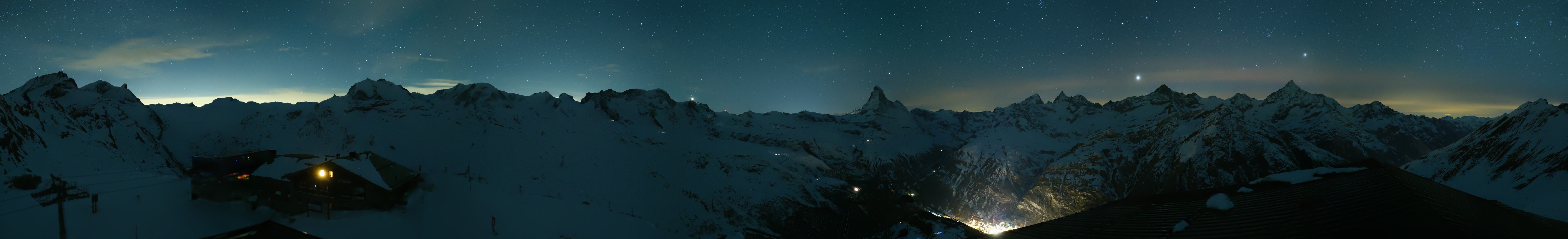 Archived image Webcam Panoramic view from Rothorn