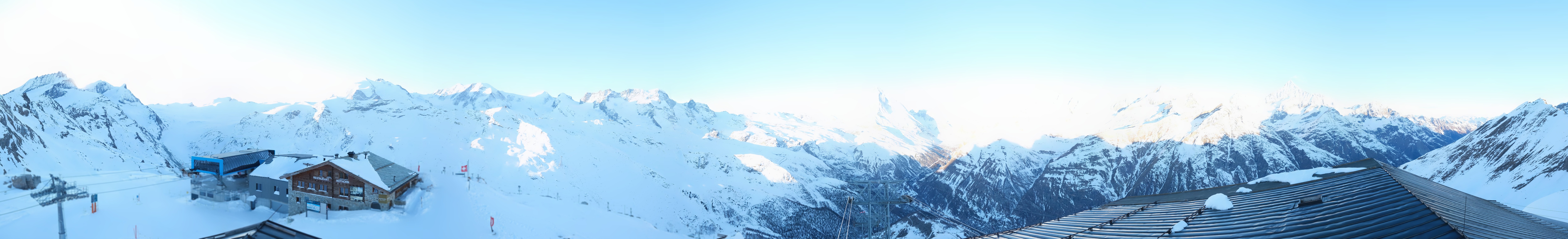 Archived image Webcam Panoramic view from Rothorn