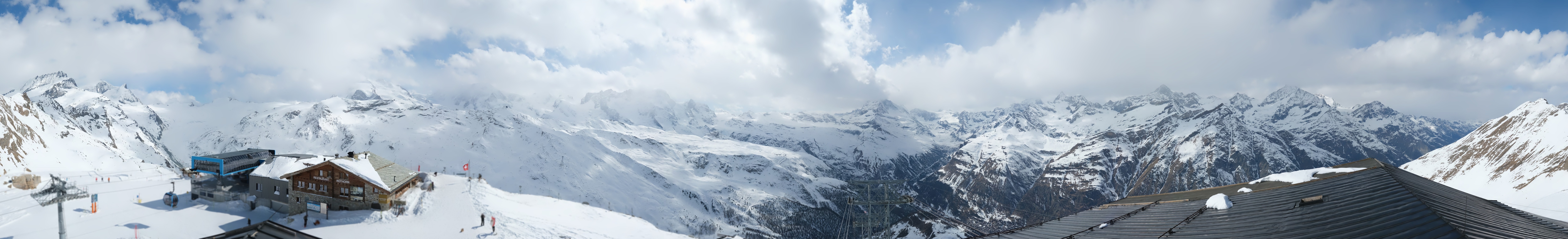 Archiv Foto Webcam Panoramablick vom Rothorn