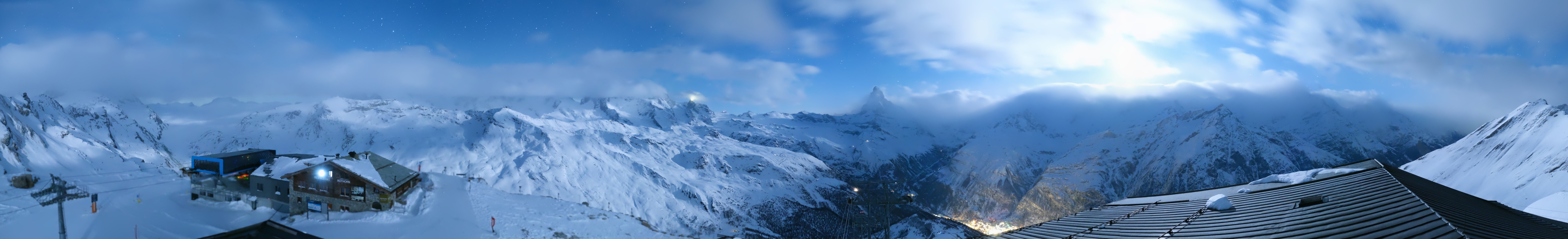 Archiv Foto Webcam Panoramablick vom Rothorn