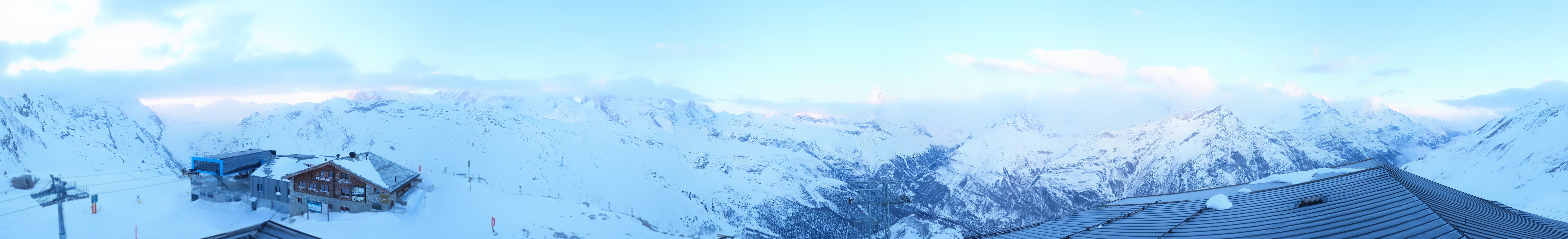 Archiv Foto Webcam Panoramablick vom Rothorn