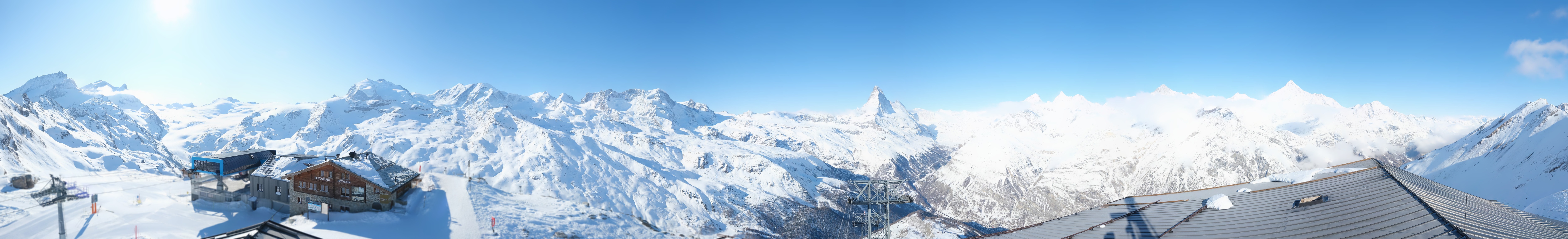 Archiv Foto Webcam Panoramablick vom Rothorn
