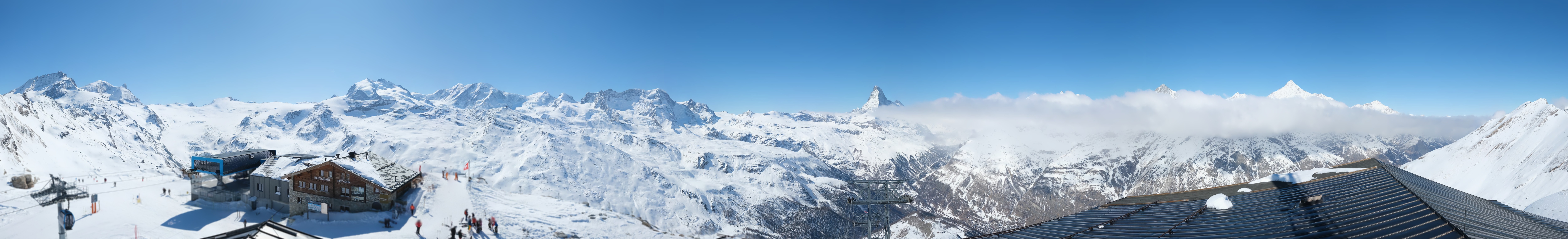 Archiv Foto Webcam Panoramablick vom Rothorn