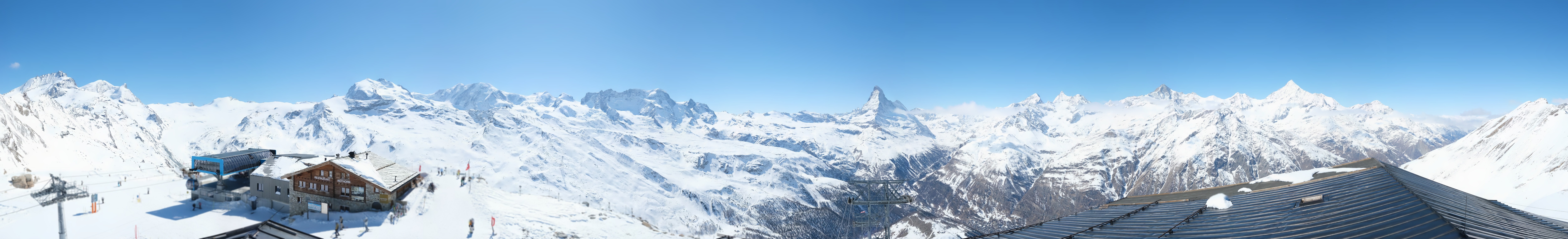 Archiv Foto Webcam Panoramablick vom Rothorn