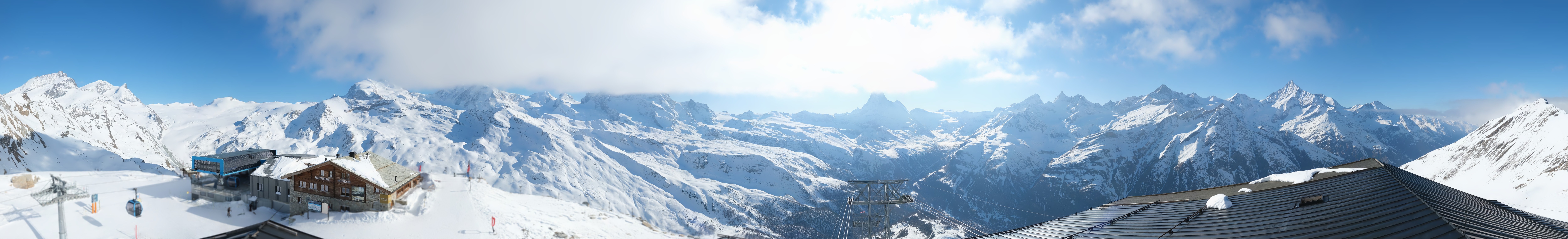 Archiv Foto Webcam Panoramablick vom Rothorn