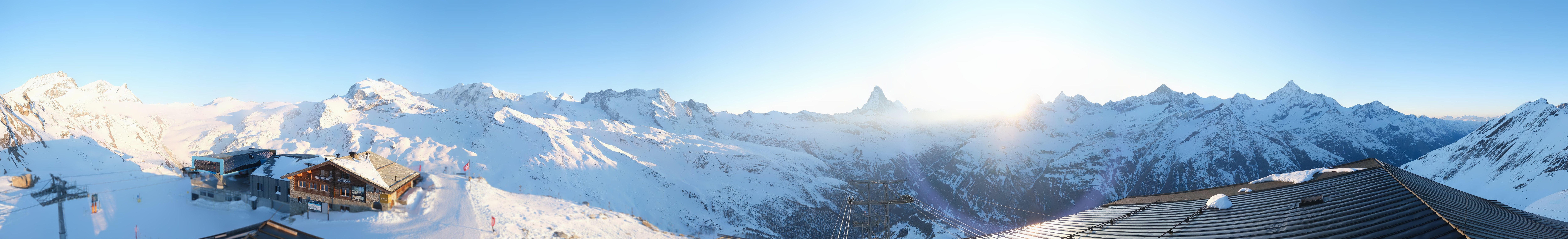 Archiv Foto Webcam Panoramablick vom Rothorn