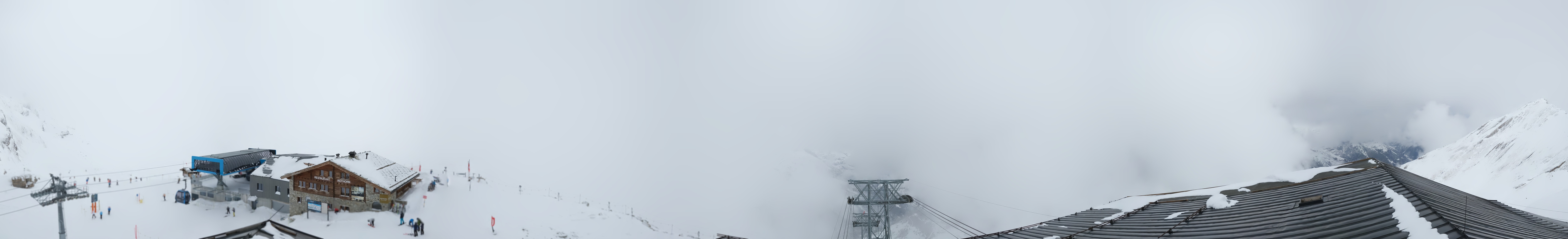 Archiv Foto Webcam Panoramablick vom Rothorn