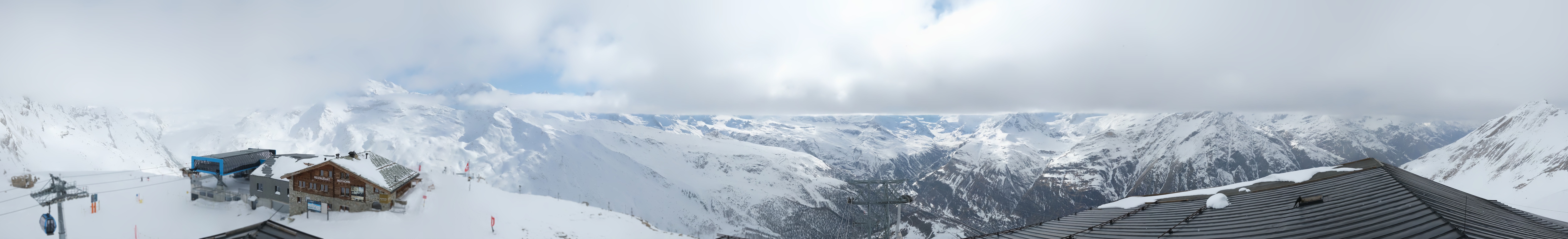 Archiv Foto Webcam Panoramablick vom Rothorn