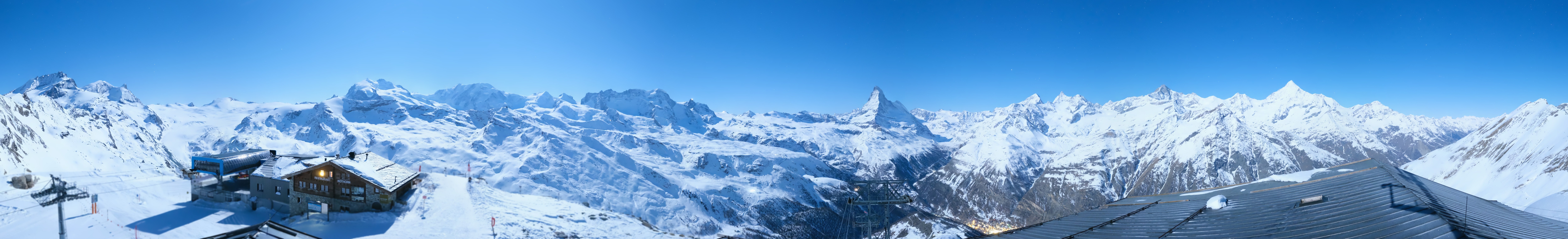 Archiv Foto Webcam Panoramablick vom Rothorn