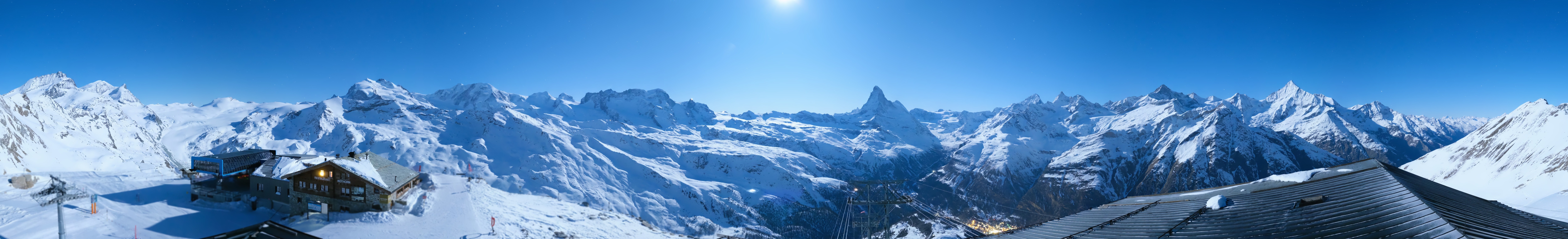 Archiv Foto Webcam Panoramablick vom Rothorn