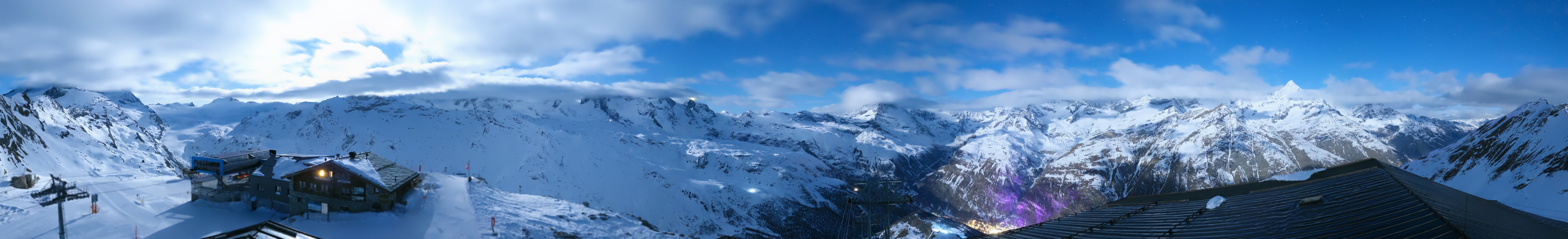 Archived image Webcam Panoramic view from Rothorn