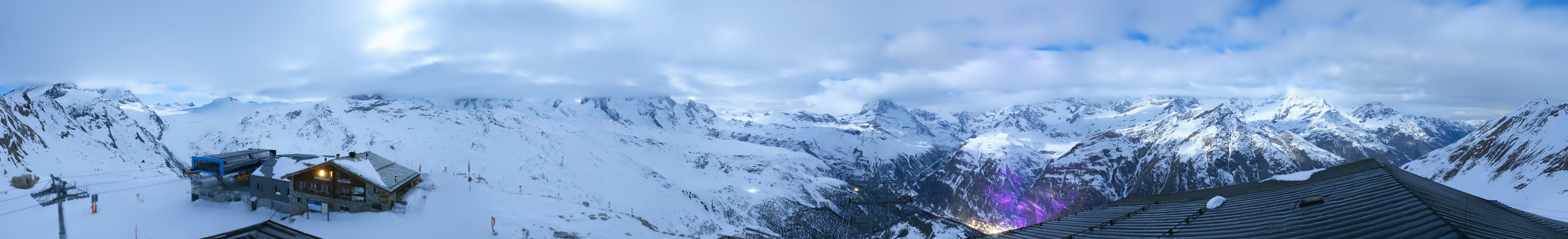 Archived image Webcam Panoramic view from Rothorn