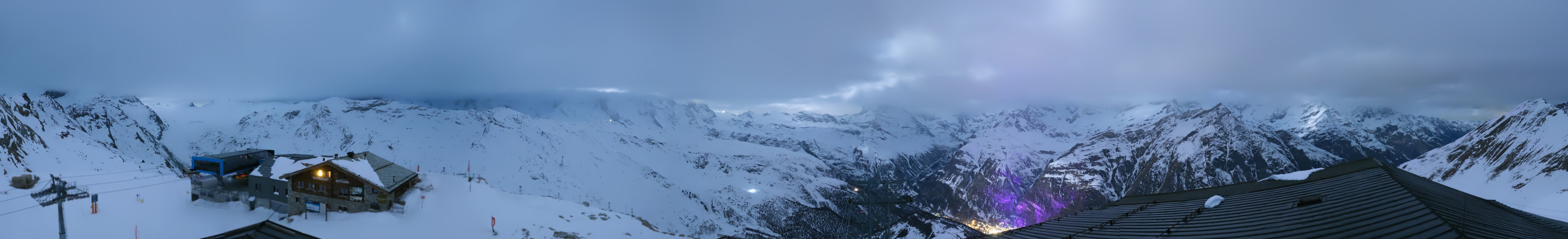 Archived image Webcam Panoramic view from Rothorn