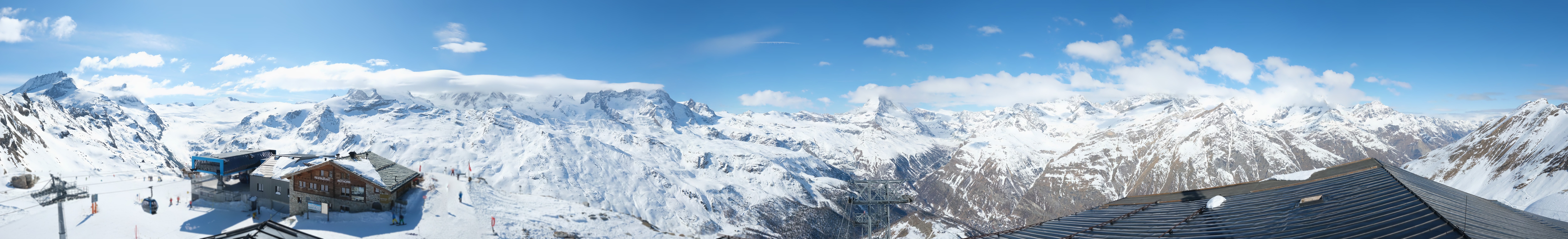 Archived image Webcam Panoramic view from Rothorn