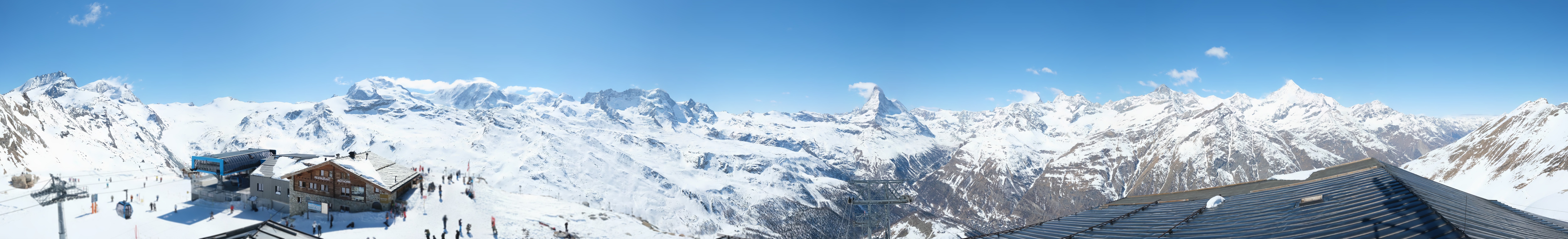 Archived image Webcam Panoramic view from Rothorn