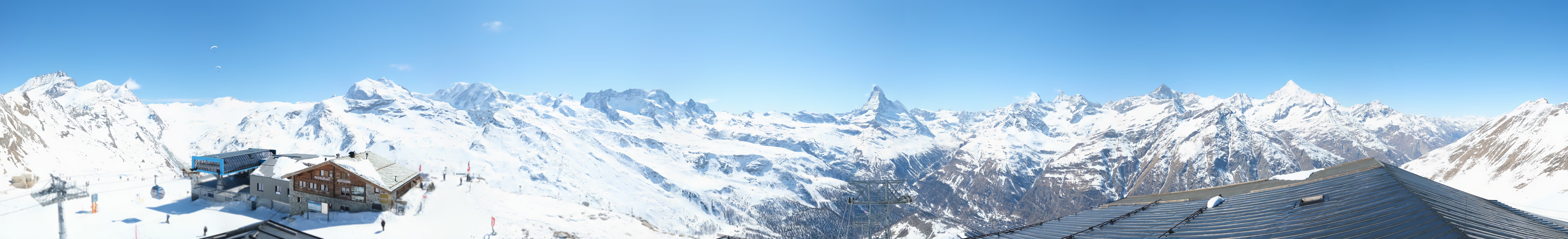 Archived image Webcam Panoramic view from Rothorn